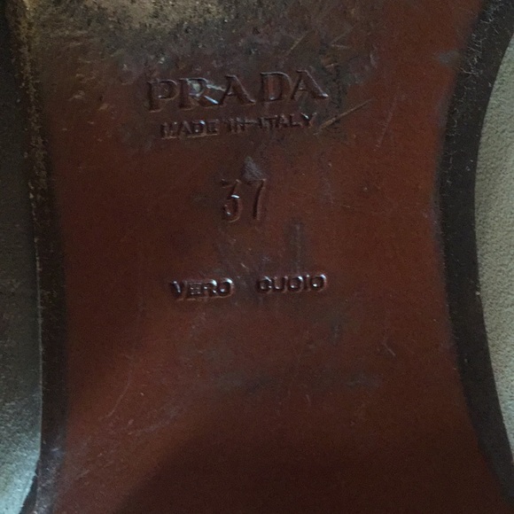 Prada loafers size 37 light Tan - Picture 5 of 6